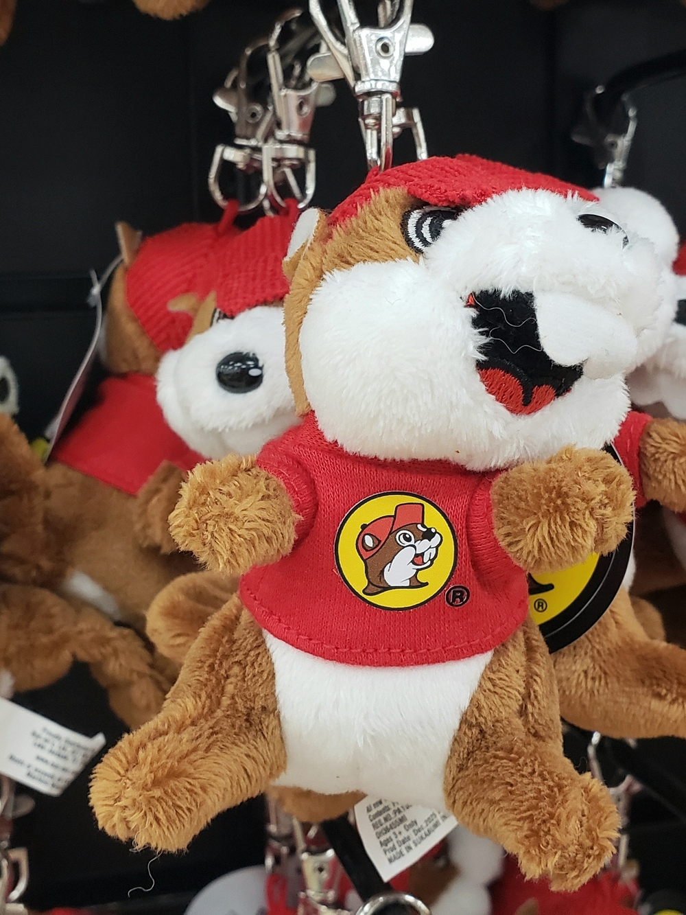 Buc-ee’s Beaver Cute Key Chain - Picture 8 of 9